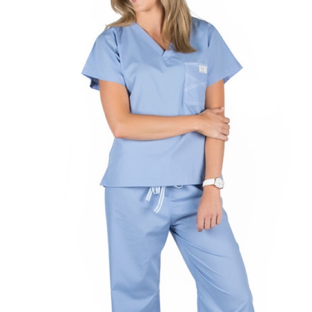 Blue sky scrub set
